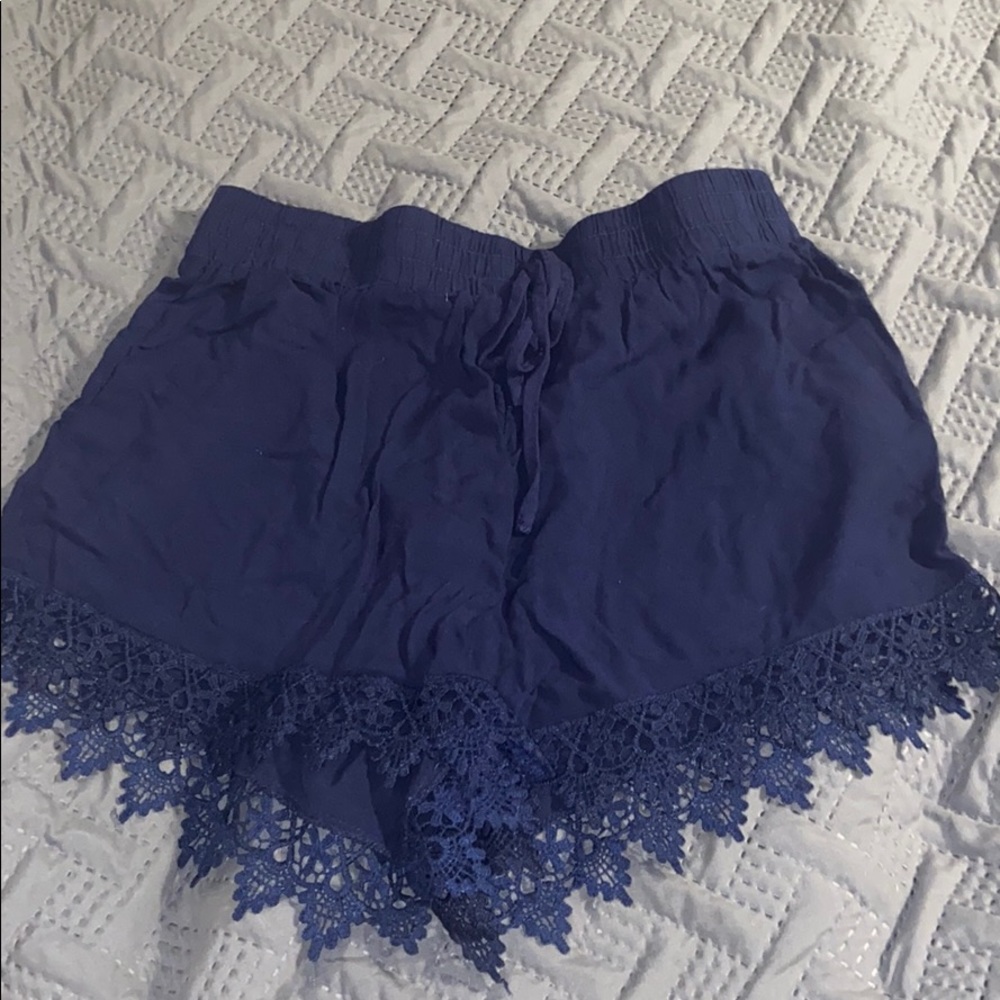 Blue shorts